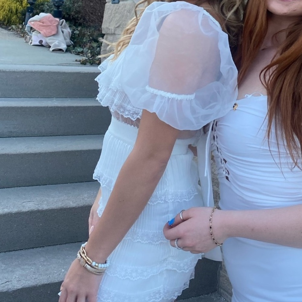 For Love and Lemons Posie Mini Dress - Picture 7 of 10